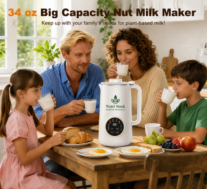 Nutrinook Plant Milk, Juice & More In Minutes